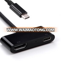 2018 hot sell USB C to HDMI Adapter with Power Delivery Charging, Supports 4K@60Hz